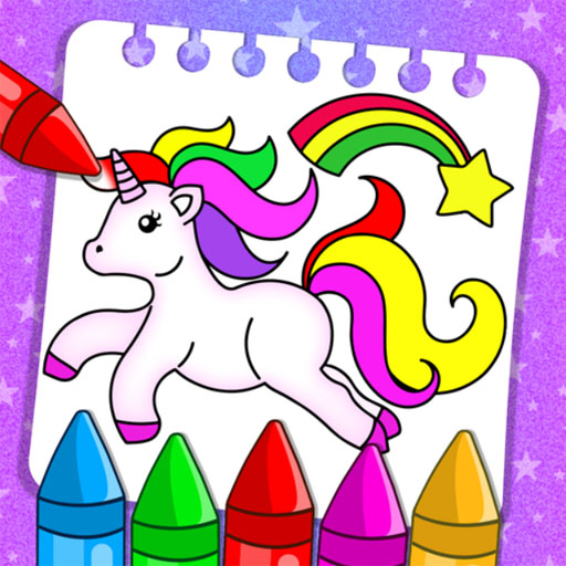 Kids Finger Painting Coloring